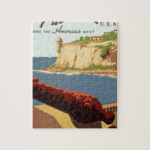 Entdecken Sie Puerto Rico, wo sich Amerika trifft Puzzle