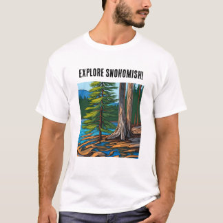 Entdecken Sie Snohomish und John Muir Zitat T-Shirt