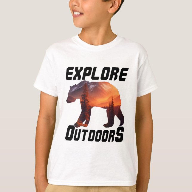 ENTDECKEN SIE TÜREN T-Shirt (Vorderseite)