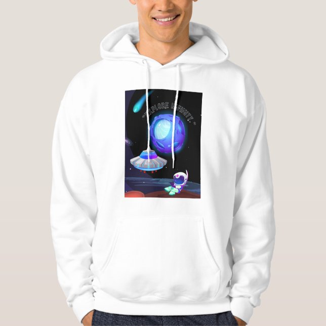 Entdecken Sie Unendlichkeit Hoodie (Vorderseite)
