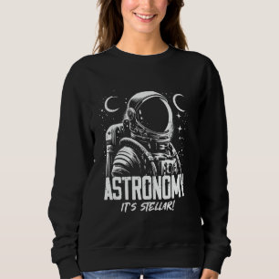 Entdecken Sie Universe Space Astronaut Galaxy Männ Sweatshirt