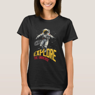 Entdecken Sie Universe Space Astronaut Galaxy Männ T-Shirt