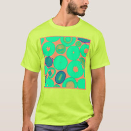 Entdecken Sie unsere stilvollen grünen Muster Kuns T-Shirt
