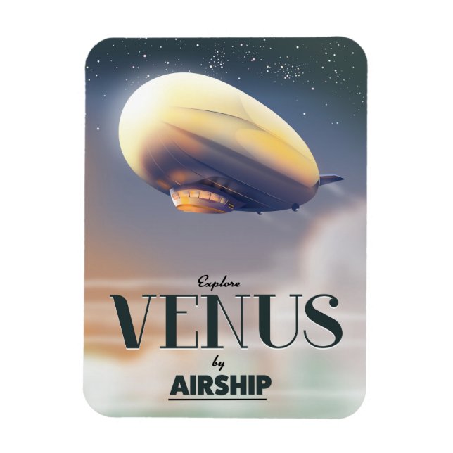 Entdecken Sie Venus mit dem Flugzeug Magnet (Vertikal)