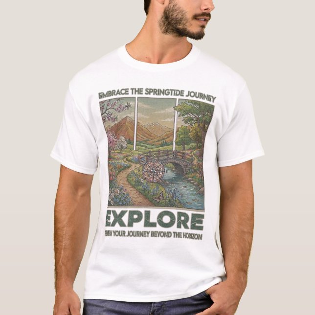 Entdecken T-Shirt (Vorderseite)
