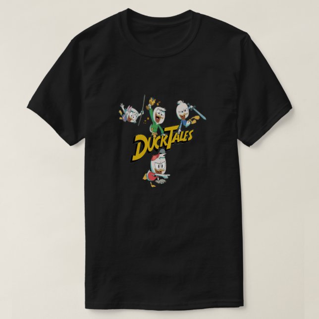 Entdecker von DuckTales Classic T-Shirt (Design vorne)