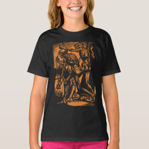 Entdeckte Schrecken toter Bergleute zu Halloween T-Shirt