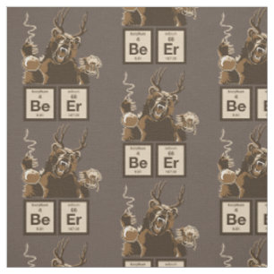 Entdecktes Bier der Chemie Bär Stoff