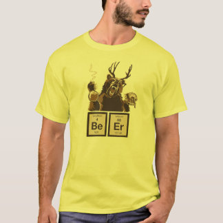 Entdecktes Bier der Chemie Bär T-Shirt