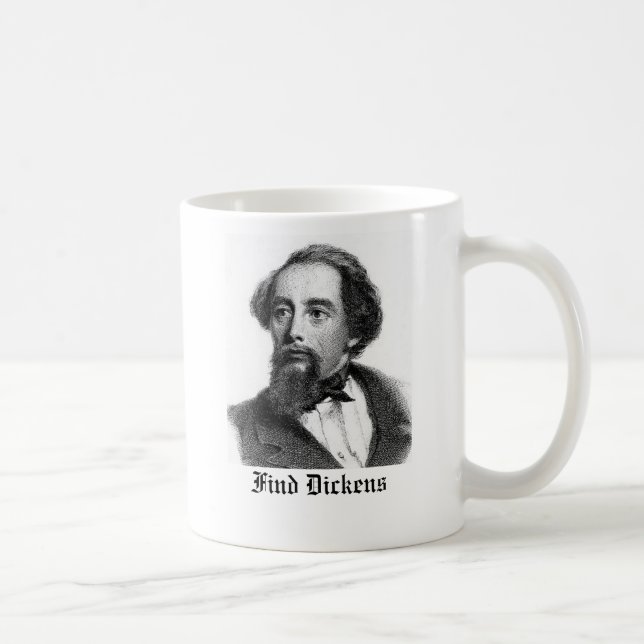 Entdeckung Charles Dickens Kaffeetasse (Rechts)