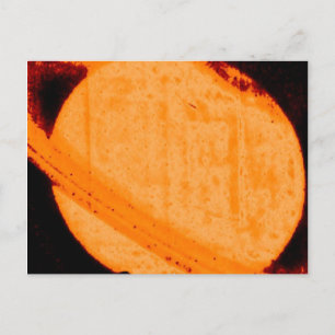 Entdeckung eines dunklen uroralen Ovals auf Saturn Postkarte