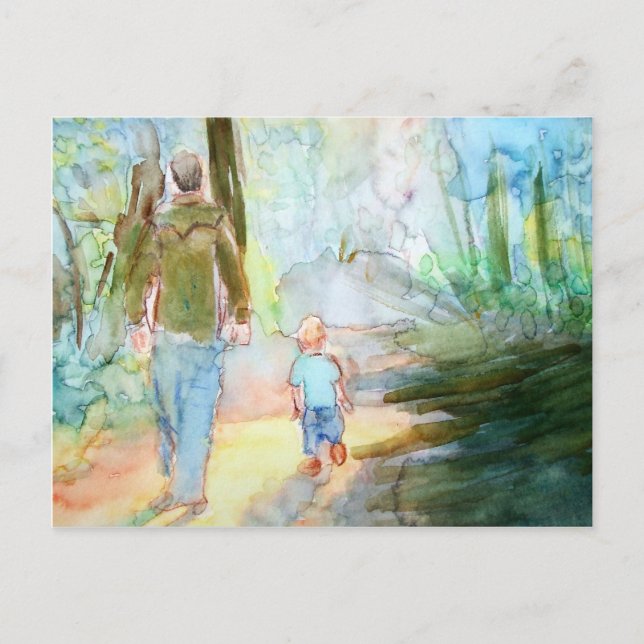 Entdeckung Postkarte (Vorderseite)