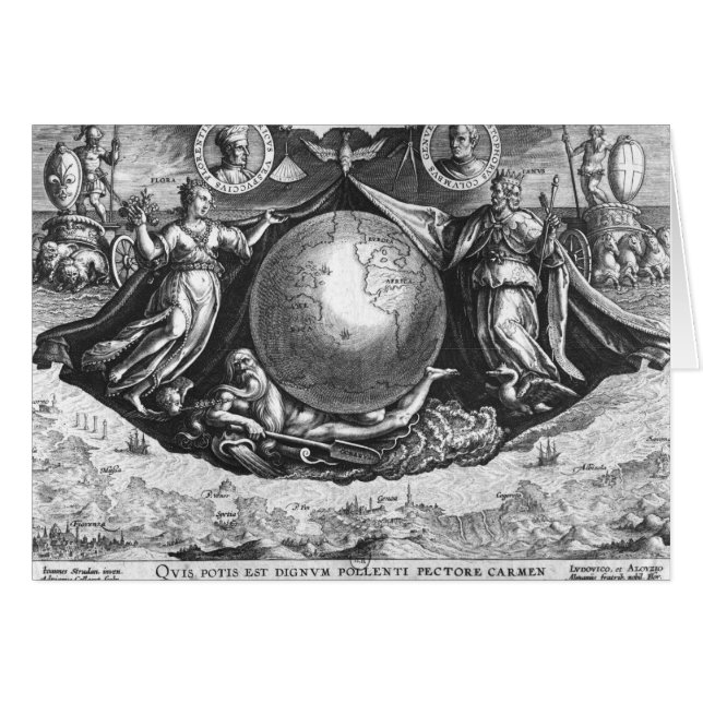 Entdeckung von Amerika (Vorderseite (Horizontal))