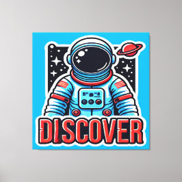 ENTDECKUNG VON EVA 3 LEINWANDDRUCK