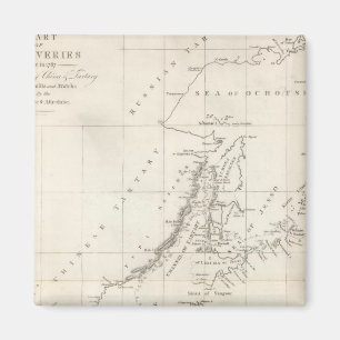 Entdeckungen 1787 in der China Magnet