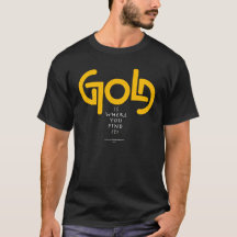 Entdeckungs-Gold Ambigram