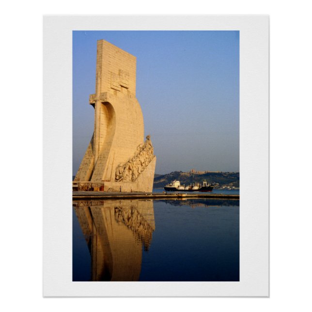 Entdeckungsdenkmal Portugal, Tejo-Fluss Poster (Vorderseite)