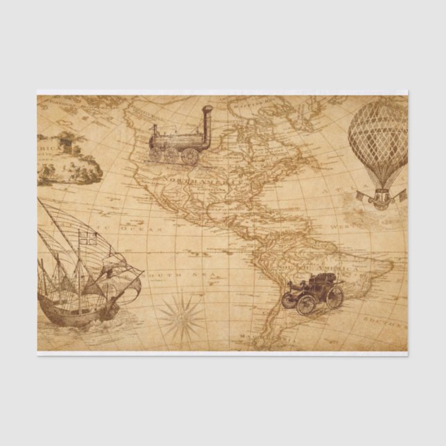Entdeckungspapierpapier Seidenpapier (Vorderseite)