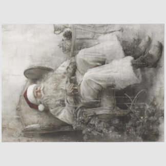 Entdeckungsreise zur Vintagen Altstadt Santa Maria Seidenpapier