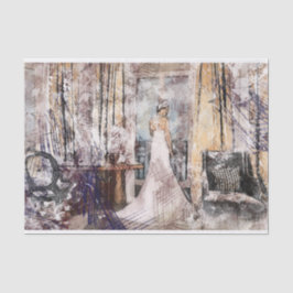 Entdeckungsthema Hochzeitstag Seidenpapier