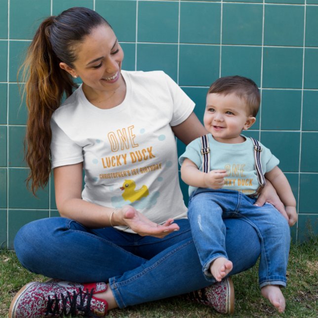 Ente 1. Geburtstag T-Shirt (Von Creator hochgeladen)