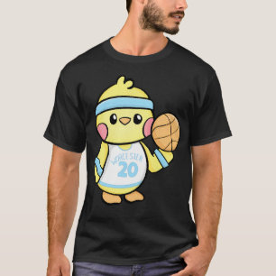 Ente als Basketballspieler verkleidet T-Shirt