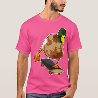Ente als Skater mit Skateboard 1 T-Shirt