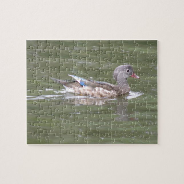 Ente am Puzzle-See Puzzle (Horizontal)