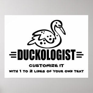 Ente anpassen poster