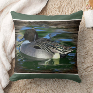 Ente auf dem Lake Throw Kissen