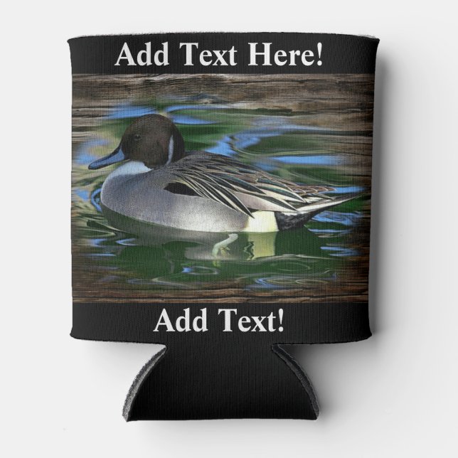 Ente auf dem See kann kühlen Dosenkühler (Vorderseite)