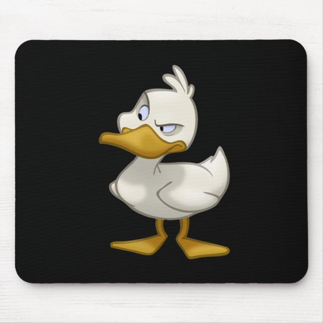 Ente auf einem Mousepad (Vorne)