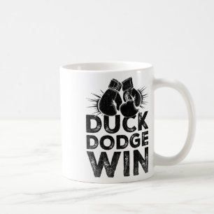 Ente Ausweichen Gewinnen Boxer Sport Kraft Fitness Kaffeetasse