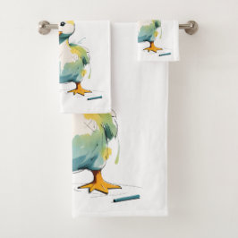 Ente Badhandtuch Set