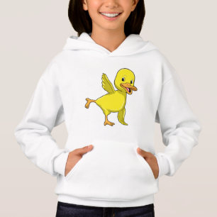 Ente bei Yoga Stretching-Übung Hoodie