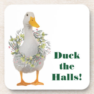 Ente der Hallen Holiday Ente Getränkeuntersetzer