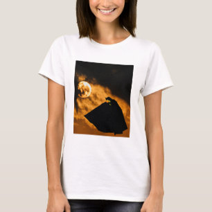 Ente Ente die Fledermaus und der Mond T-Shirt