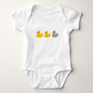 Ente, Ente, graue Enten-T-Shirts .png Baby Strampler