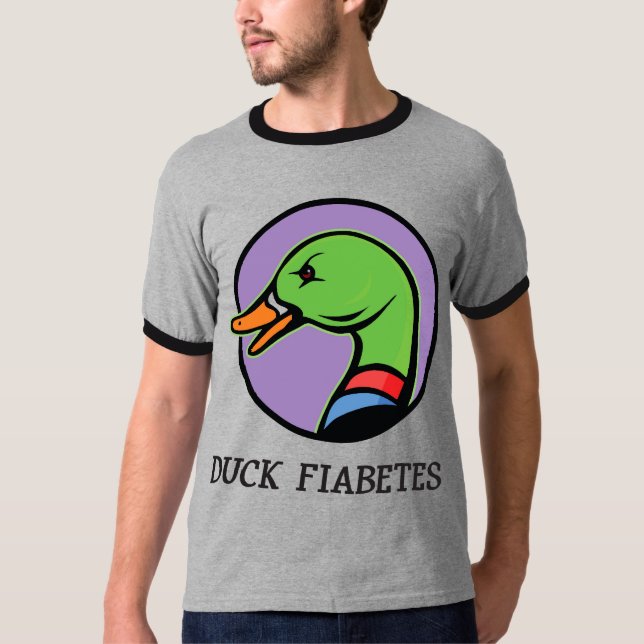 Ente Fiabetes T-Shirt (Vorderseite)
