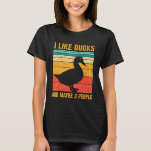 Ente für Mädchen Kinder Bauer Jagd Ente 1 T-Shirt
