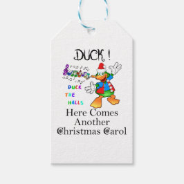 Ente! Hier kommt noch ein Weihnachtslied Geschenkanhänger