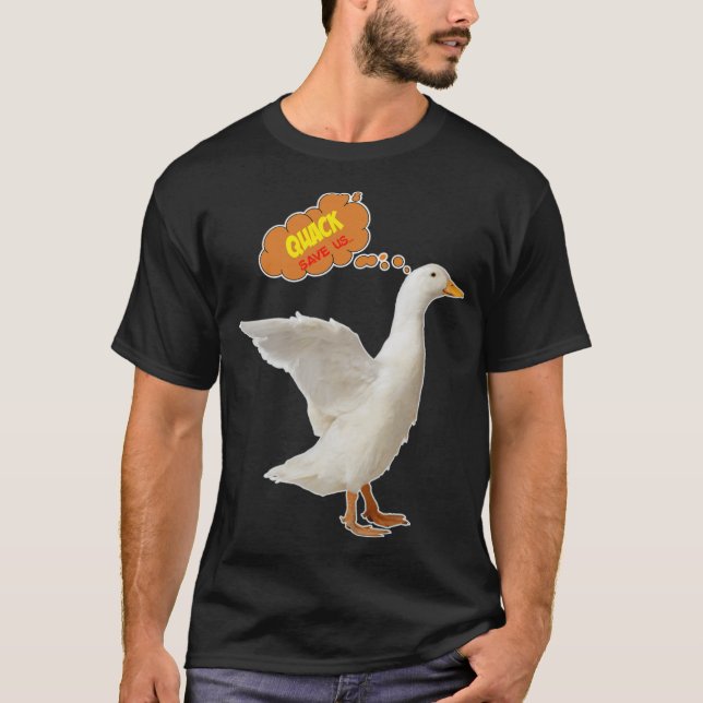 Ente-Hintern  T-Shirt (Vorderseite)