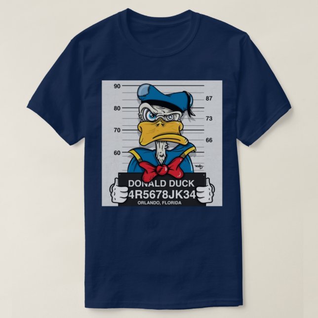 Ente im Gefängnis T-Shirt (Design vorne)