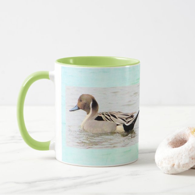 Ente in der Tasse Wasser (Mit Donut)