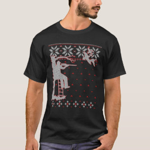 Ente Jagd Ugly Christmas Sweater, Duck Hunter C T-Shirt
