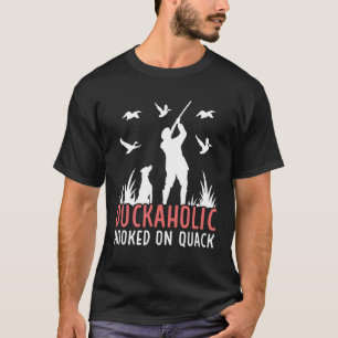 Ente Jagd Waterfowl Jagd Duckaholischer Kai 1 T-Shirt