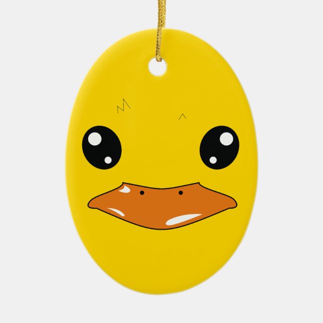 Ente Keramikornament (Vorne)