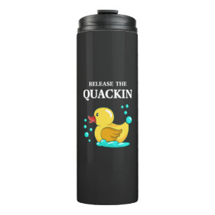 Ente - lasst das Quackin los Thermosbecher