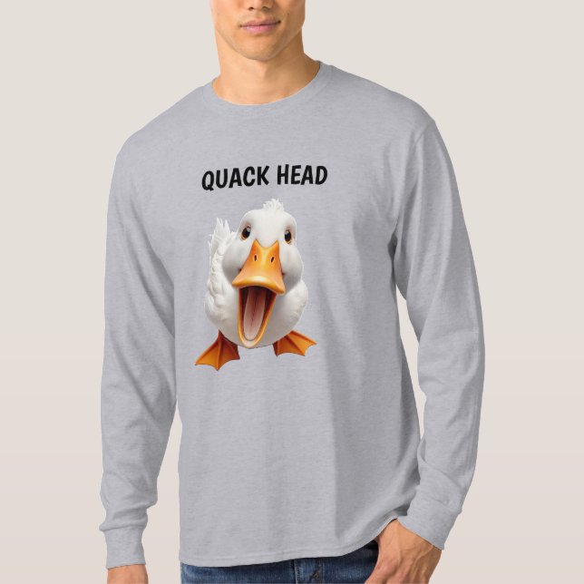 ENTE-LIEBHABER-HEMD T-Shirt (Vorderseite)