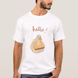 Ente mit Brot T-Shirt